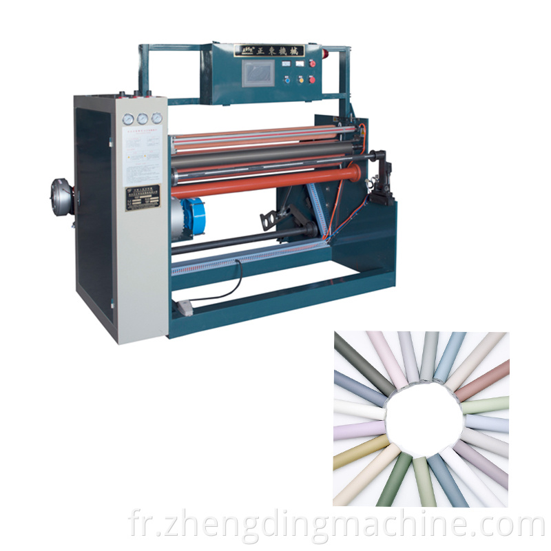 Machine à grande vitesse automatique pour PVC / Film / Paper Rewinding Machine